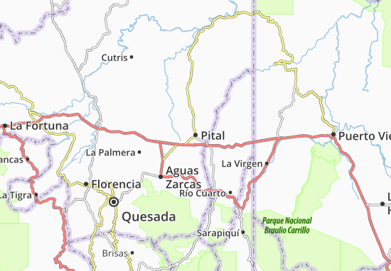 Mapa Pital