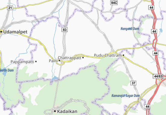 Mapa Chattrappatt