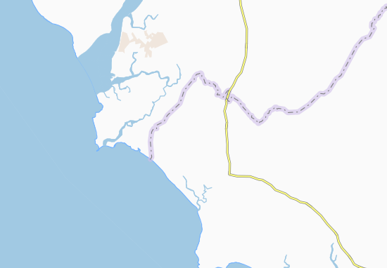 Karte Stadtplan Mantesa