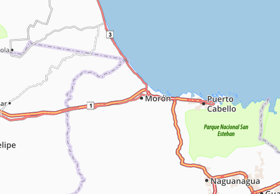 Karte Stadtplan Morón