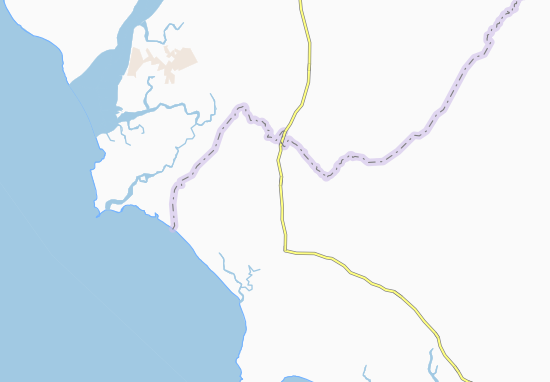 Karte Stadtplan Kakafa