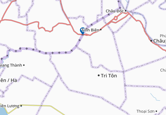 Karte Stadtplan Lê Trì
