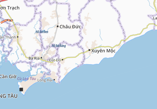 Karte Stadtplan Láng Dài