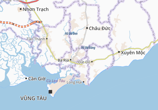 Mapa Hòa Long
