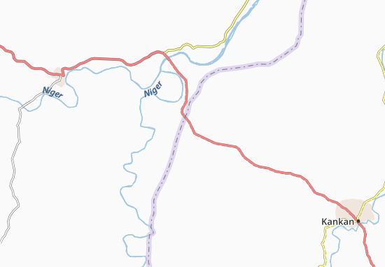 Soronkoni Map