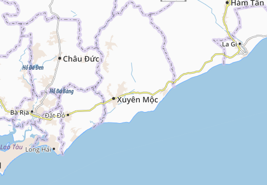 Kaart Plattegrond Bông Trang