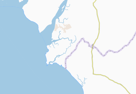 Mapa Kandouman