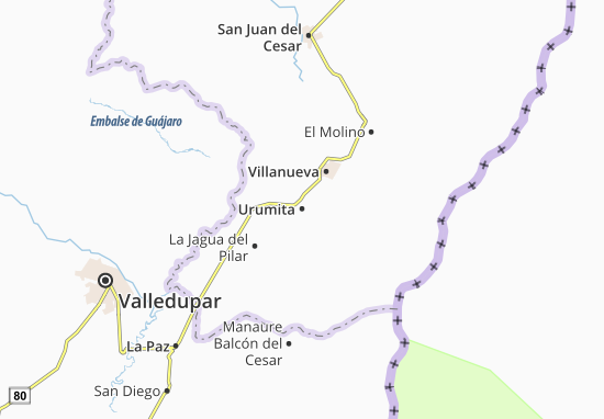 Urumita Map