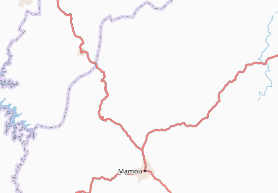 Mapa Fedougou