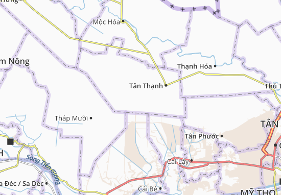 Nhơn Ninh Map