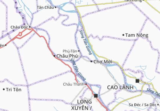 Mapas-Planos Tân Trung