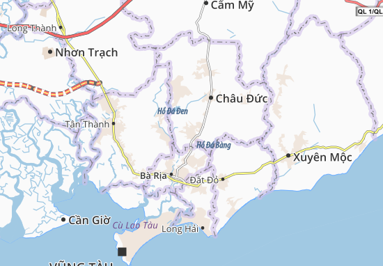 Kaart Plattegrond Nghĩa Thành