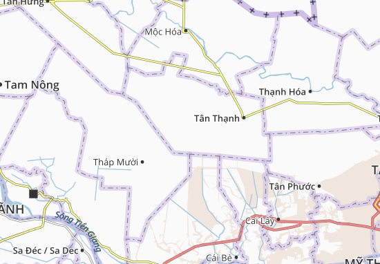 Mapa Tân Ninh