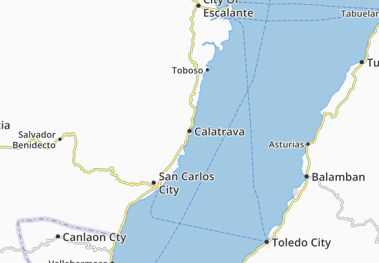 Karte Stadtplan Calatrava
