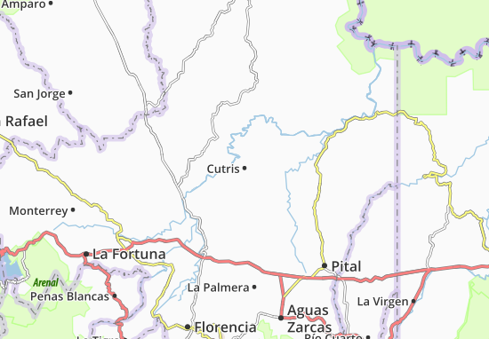Cutris Map