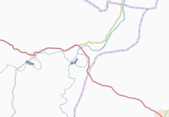 Karte Stadtplan Fissadougou