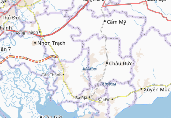 Karte Stadtplan Sông Xoài