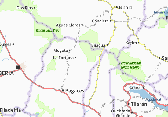 Kaart Plattegrond Cuipilapa
