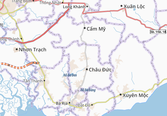 Mapa Kim Long