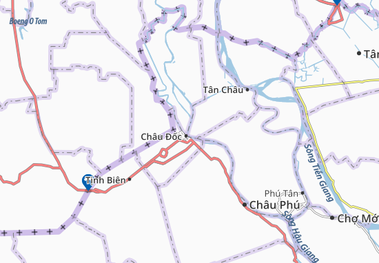 Carte-Plan Châu Phong