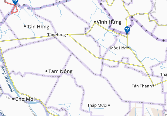 Kaart Plattegrond Vĩnh Châu A