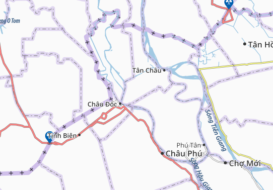 Kaart Plattegrond Lê Chánh