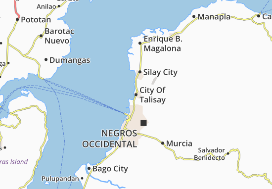 City Of Talisay Map