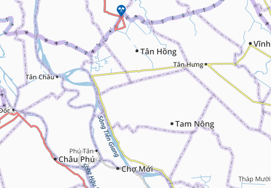 Kaart Plattegrond Phú Thành B