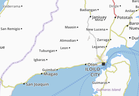 Karte Stadtplan Leon