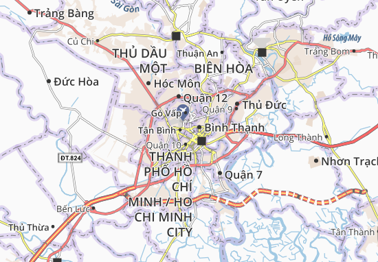 Carte-Plan Phú Nhuận