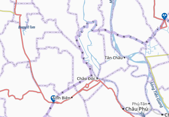 Kaart Plattegrond Vĩnh Hội Đông