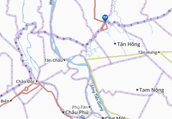 Kaart Plattegrond Long Khánh B