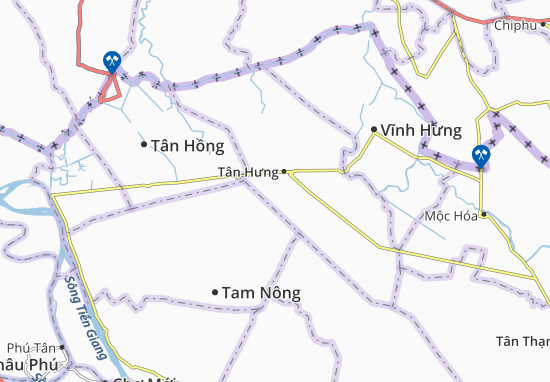 Karte Stadtplan Vĩnh Châu B
