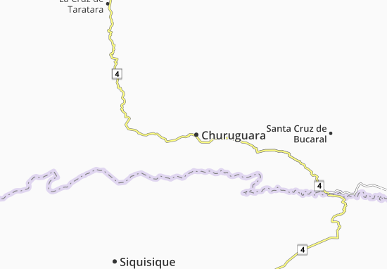 Kaart Plattegrond Churuguara