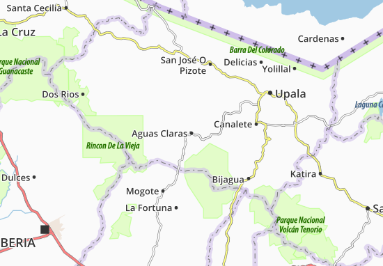 Aguas Claras Map