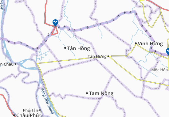 Kaart Plattegrond Tân Thành A