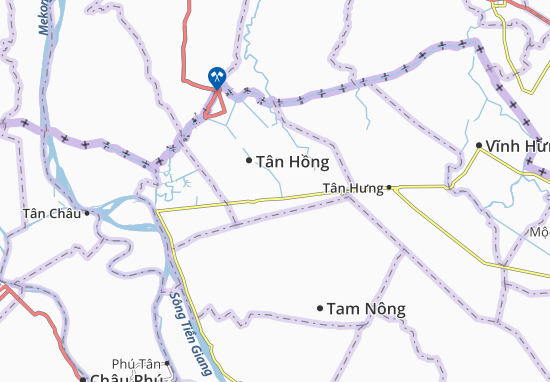 Kaart Plattegrond Tân Công Chí