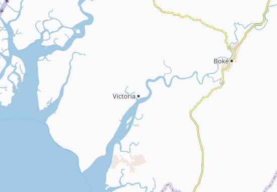 Kaart Plattegrond Victoria