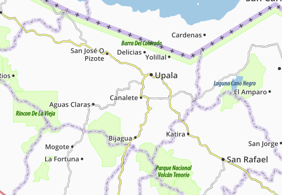Canalete Map