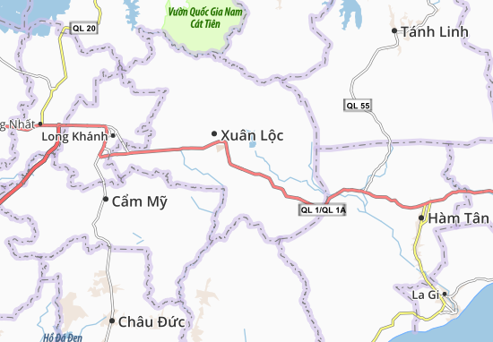 Xuân Tâm Map