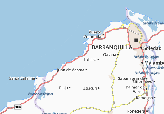 Carretal Map
