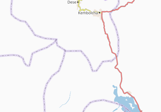 Karte Stadtplan Degaga
