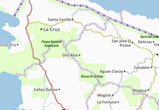 Karte Stadtplan Dos Rios