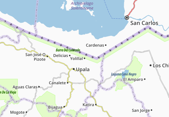 Kaart Plattegrond Yolillal