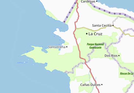 Carte-Plan Santa Elena