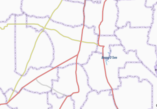 Karte Stadtplan Phumi Don Tuot