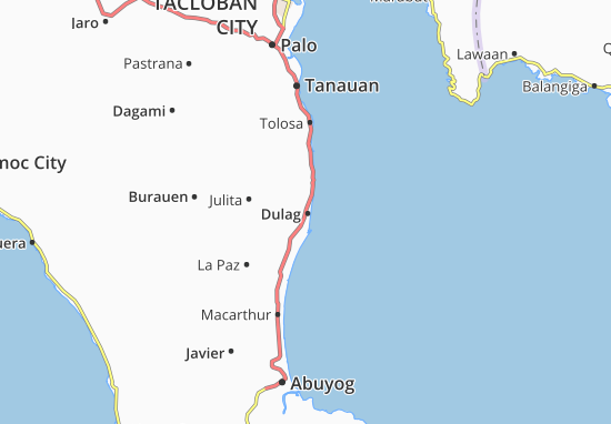 Dulag Map