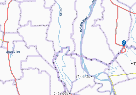 Kaart Plattegrond Khánh An
