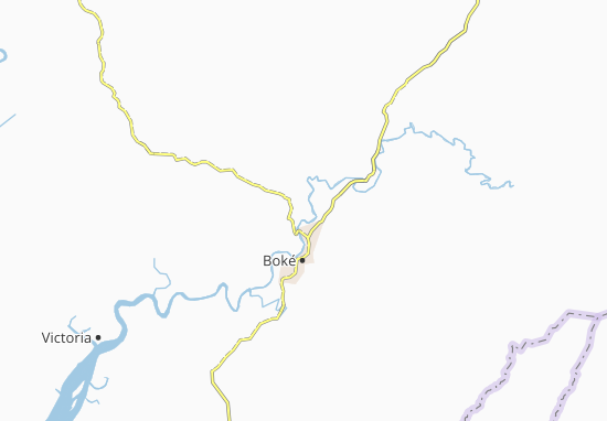 Kaart Plattegrond Kibenia