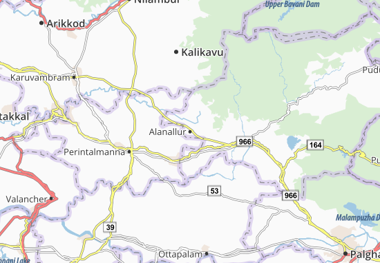 Alanallur Map